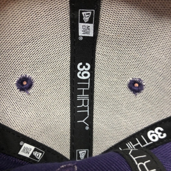 VINTAGE 90’s ARIZONA DIAMONDBACK MLB FITTED BASEBALL CAP 39 Fifty S/M flex fit - Picture 6 of 10